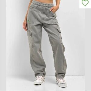 Empyre Gray Women's Cargo Jeans